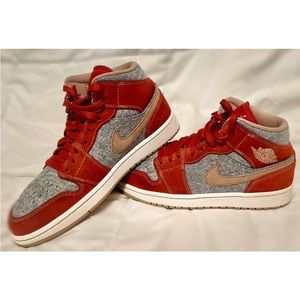 Nike Air Jordan 1 MID SE GS “Denim Red”